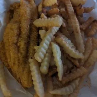 2pc catfish and freis