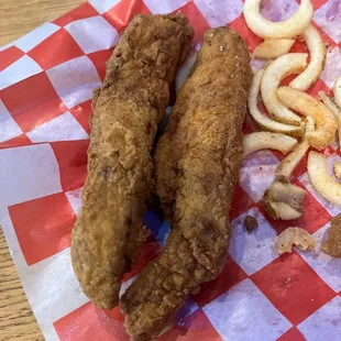 A sad excuse for chicken tenders