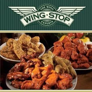 chicken wings and fried chicken