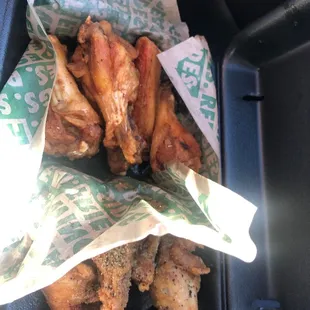 Not lemon pepper and Louisiana Rub wings