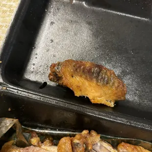 Huge black spot on the wing