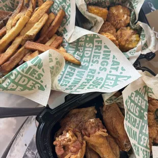 Half boneless, half bone in
