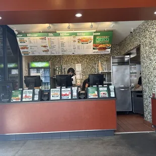 Front counter