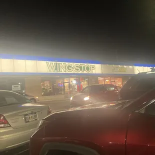 This photo proves the outside of Wingstop