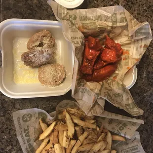 Shorted wings. Service very slow