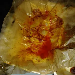Horrible grease on wings