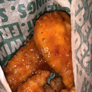 Looks like hair but can't tell if it's head hair or down below hair