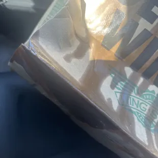 The freaking bag!!! Is there any grease left at the store????
