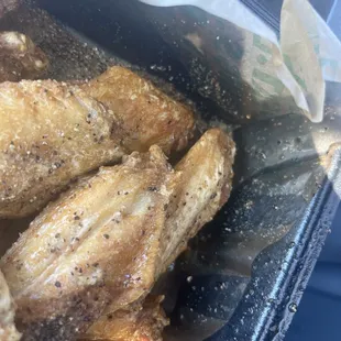 Greasy wings