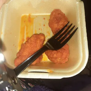 Boneless with mild sauce...Oh happy day!