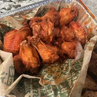 Soggy wings...gross!!