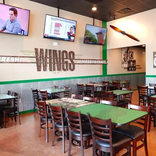 Good amount of seating.