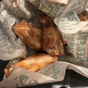 Hawaiian bone in wings