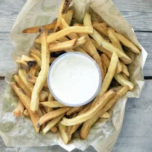 And this is the fries posted my the owner. Give me this plz