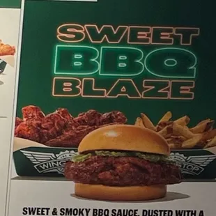 chicken wings and fried chicken