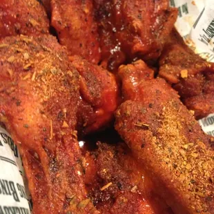 Closer look @ cajun wings