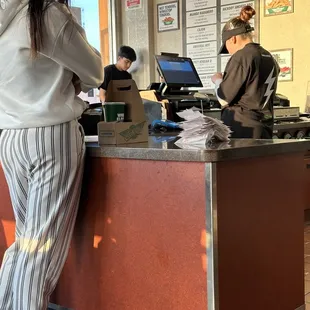 Inside view of restaurant