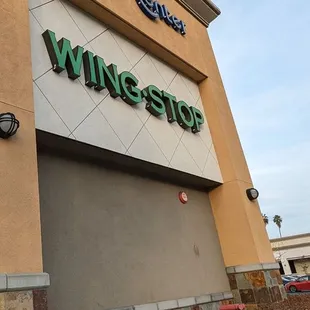 Rear of the building