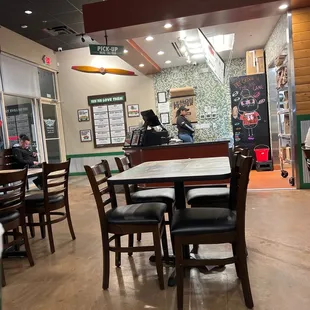Manager? Stands around doing nothing for 5-10 minutes at a time, while tables are sticky, sofa area filthy, etc..