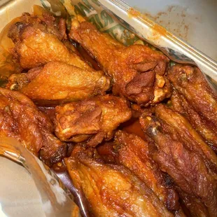 Not tossed medium wings!!