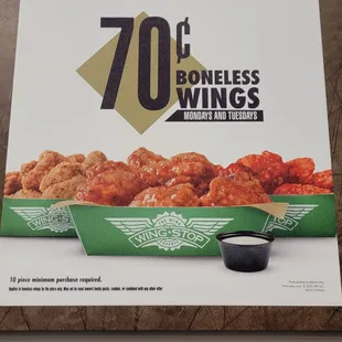 Boneless Wings