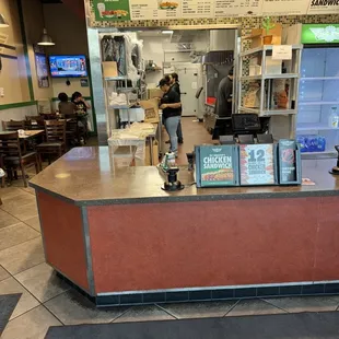 Staff moving at a leisurely pass