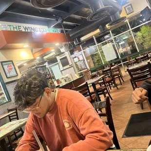 Empty, but there will always be a 30 min wait, REGARDLESS!