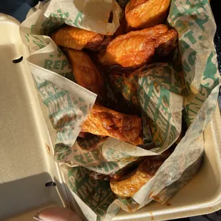 1/2 mild  1/2 Korean bbq