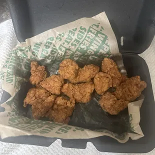 Lemon pepper boneless wings?