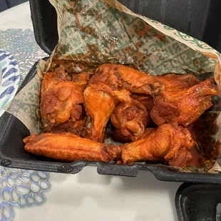 Not crispy at all; not edible. Very disappointing.