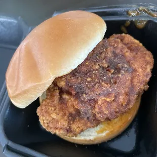 Chicken Sandwich (honey hot)