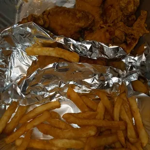 Wings n fries
