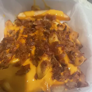 Bacon Cheddar Cheese French Fries