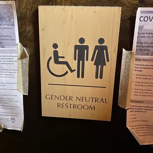 Gender neutral restroom