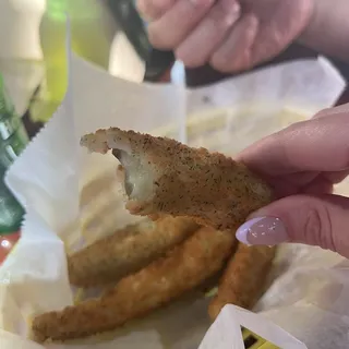 Fried Speared Pickles