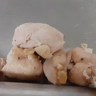 Too lazy to remove tendons and cartilage from chicken