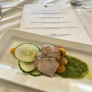 Cobia Sashimi