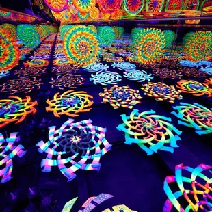 Wink World is a visually and sonically dynamic exhibit created by Chris Wink.