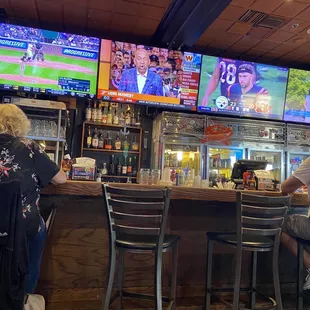 Plenty of TVs. This is a small fraction of screens!