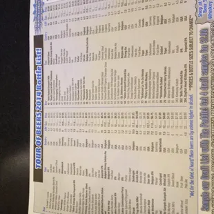 Great beer selection