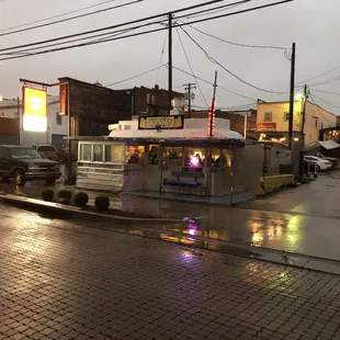 The Wink! Making the world a better place, one burger at a time!