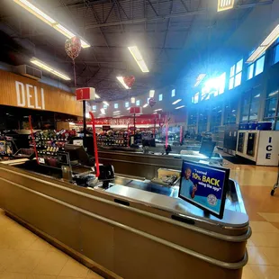 Feb 2023: All lanes closed but self-checkout. Not happy:(