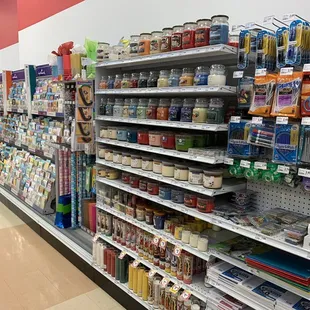 Greeting cards, candles, incense, &amp; school supplies-- Oct 2019