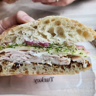 Turkey sanwhich