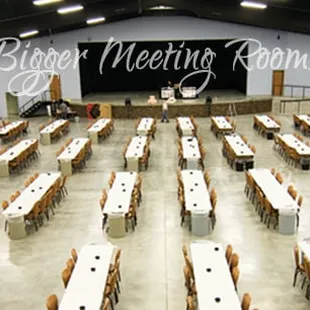 Large event center can hold up to 1,500 people