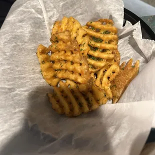 Small side waffle fries