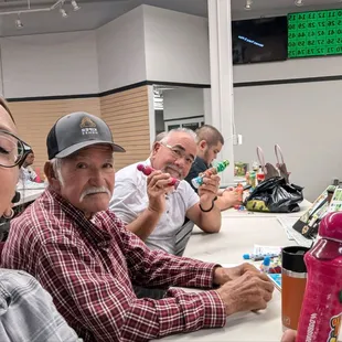 Taking Dad to Winners BINGO in Tracy