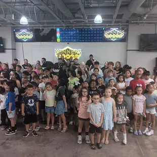 Kids bingo and backpack give away we had such a great time! Thanks to everyone at winners bingo Tracy!