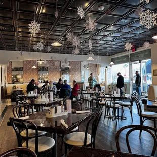 Table dining area.
