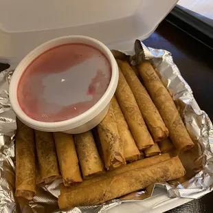 Beef lumpia
